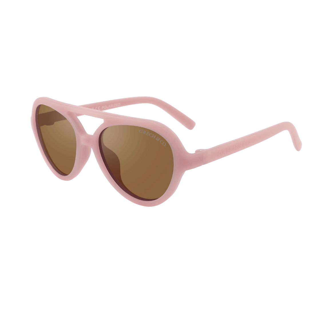 Grech & CO. Aviator Polarized Sunglasses