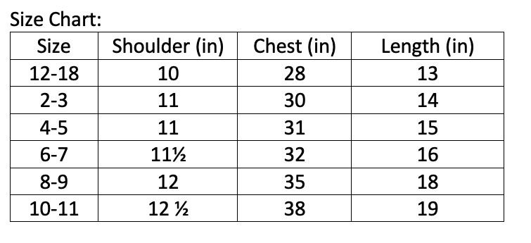 Boys vest (#344)