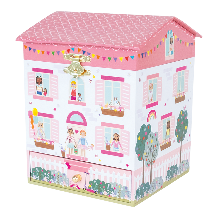 MUSICAL JEWELERY BOX - DOLLS HOUSE