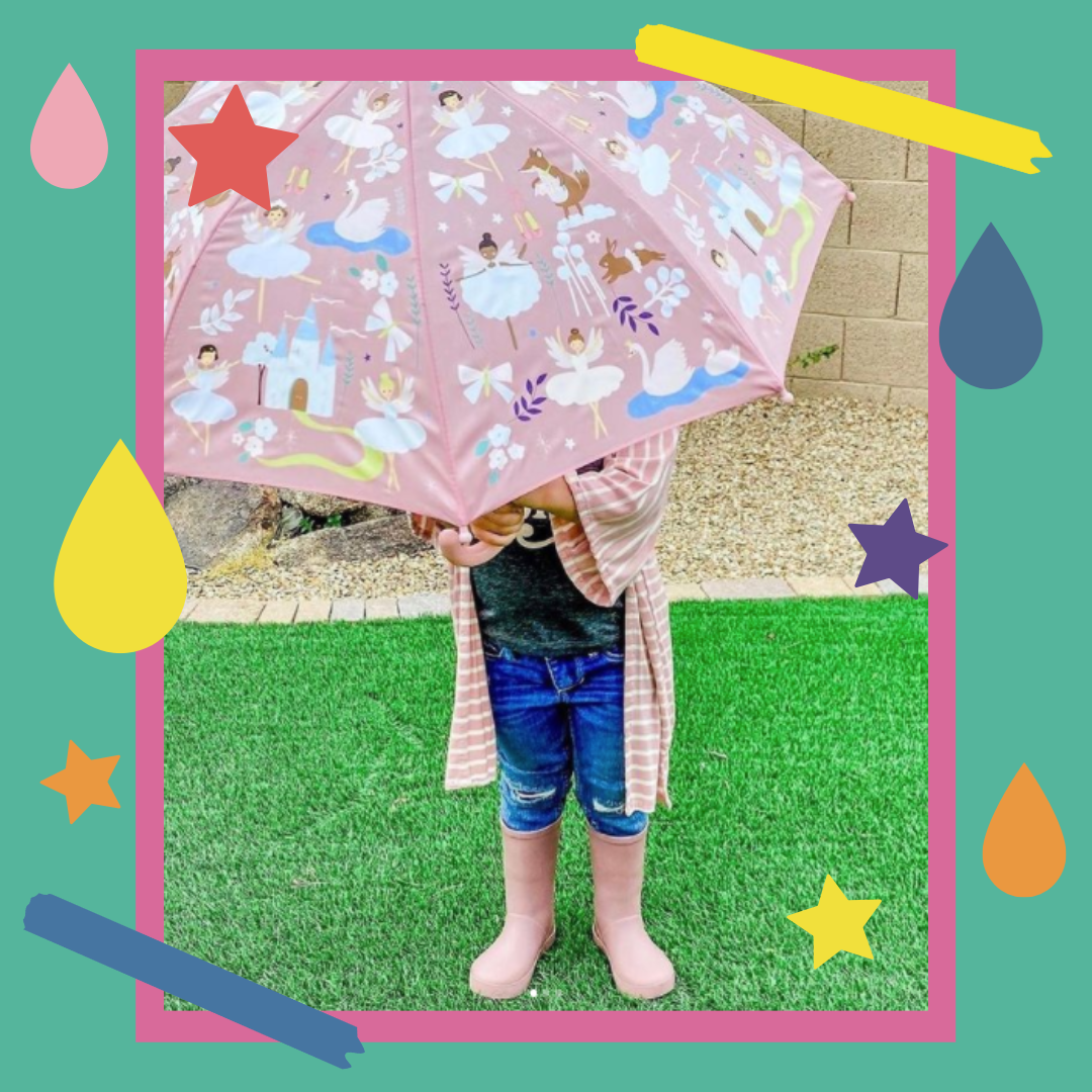 COLOUR CHANGING UMBRELLA - ENCHANTED
