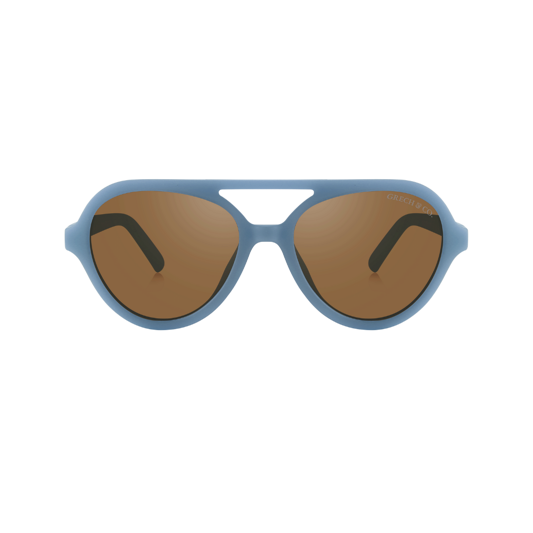 Grech & CO. Aviator Polarized Sunglasses