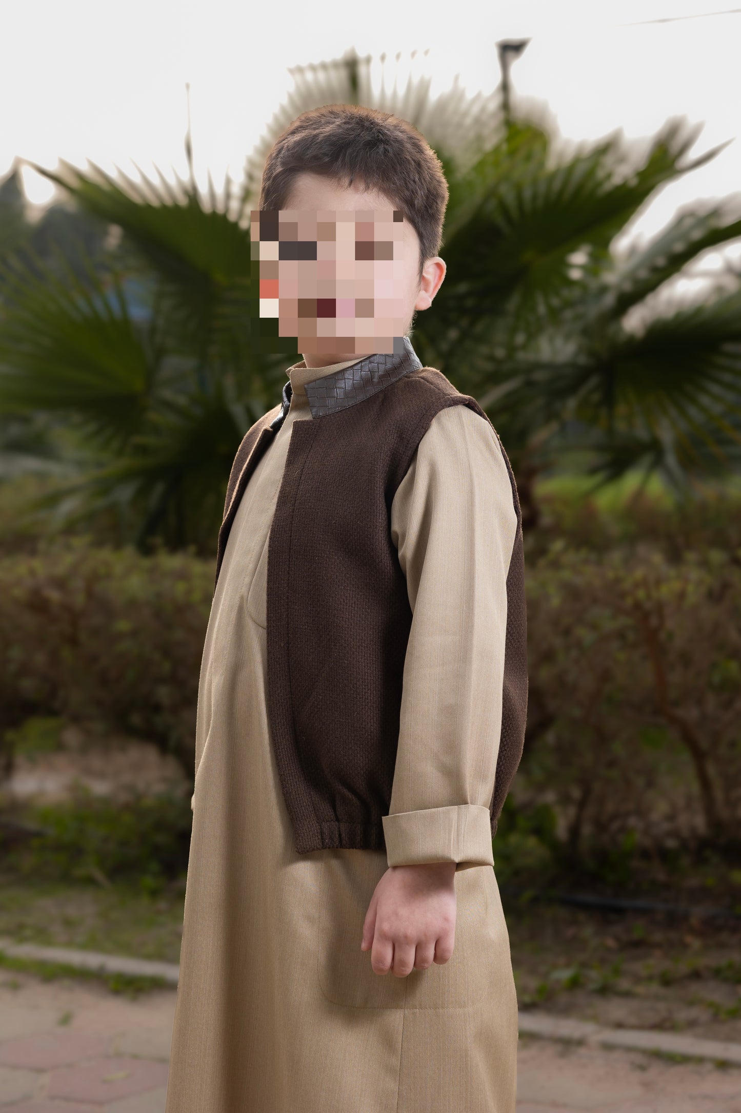 Sadu embroidered boys vest (#347)