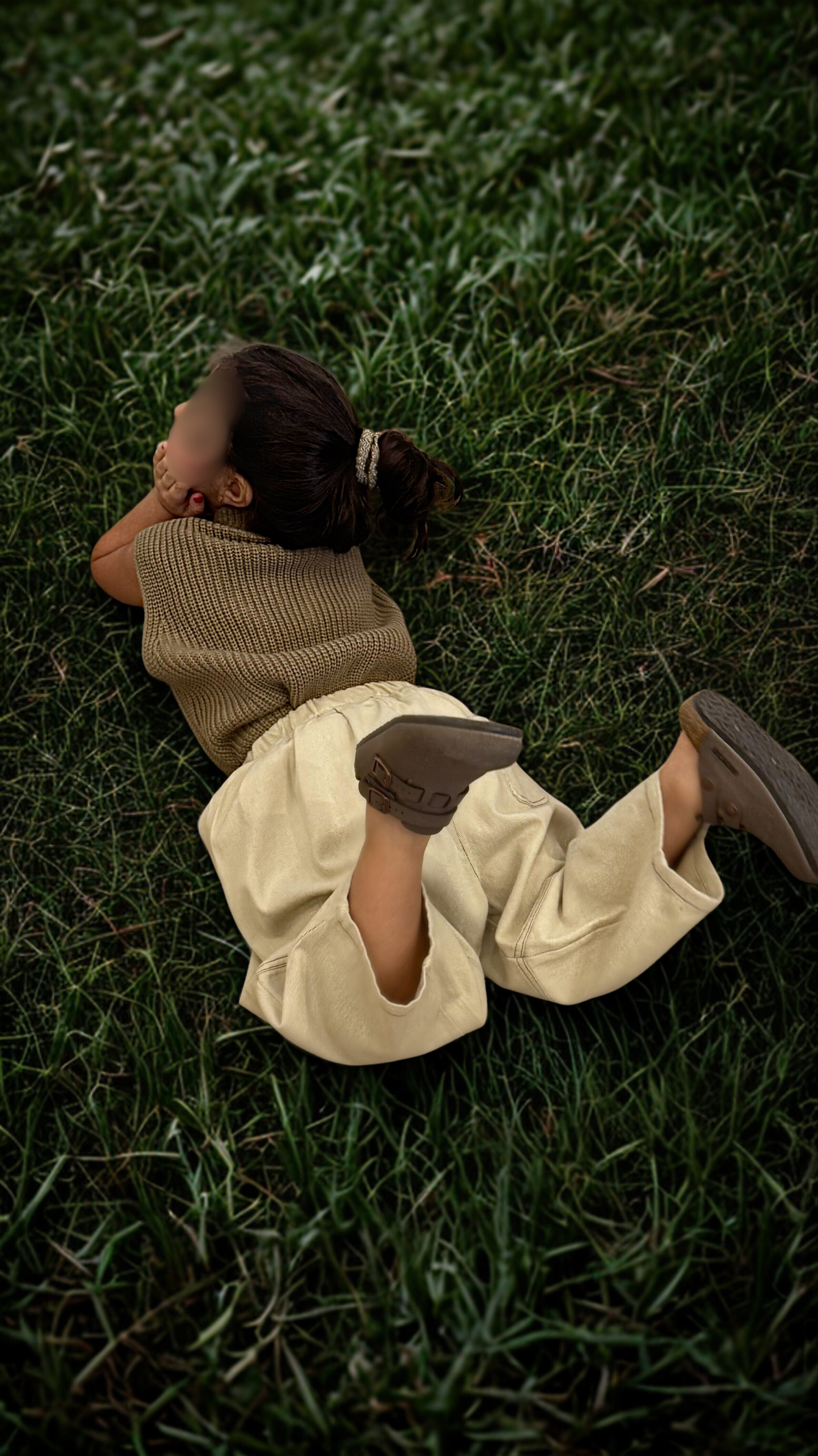 Casual barrel leg trousers