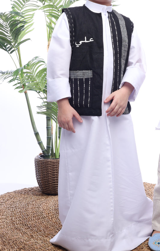 Boys black Vest