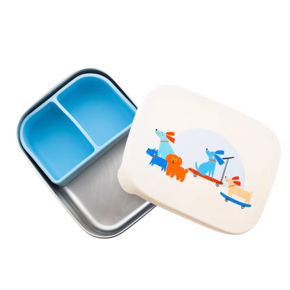 Stainless steel lunchbox WOOF GANG