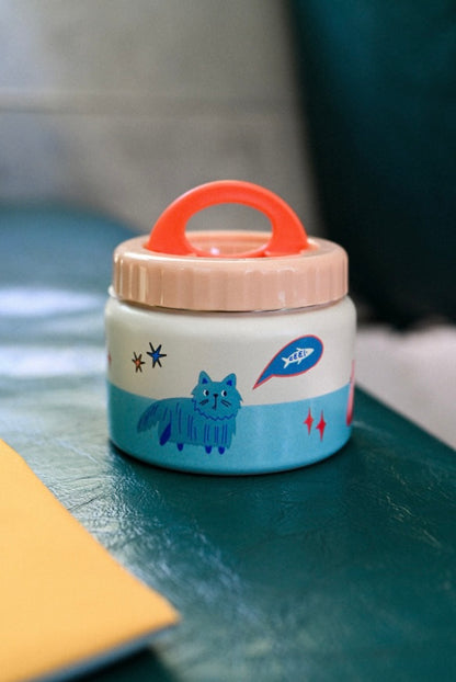 Thermo Food Jar 350 ml MEOWTIFUL CATS