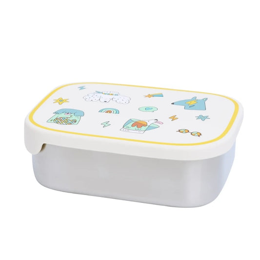 Stainless steel lunchbox FUNKY DOGS