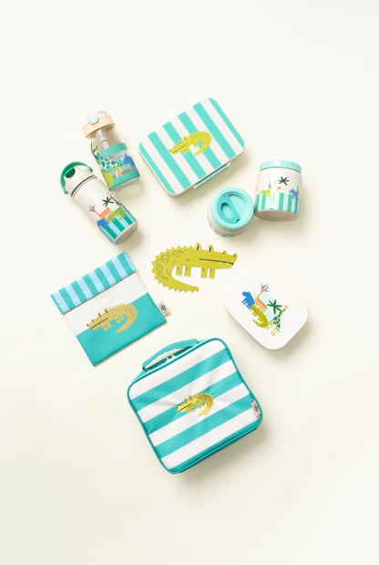 Stainless steel lunchbox CROC ROCK