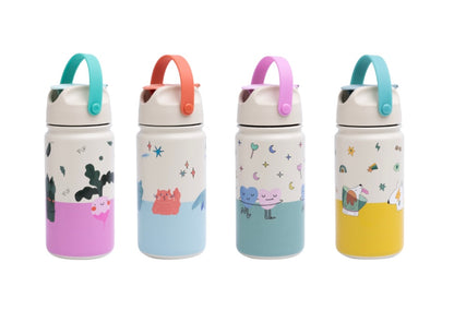 Stainless Steel Bottle DANCING HEARTS