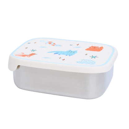 Stainless steel lunchbox MEOWTIFUL CATS