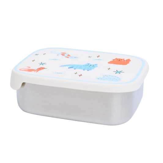 Stainless steel lunchbox MEOWTIFUL CATS