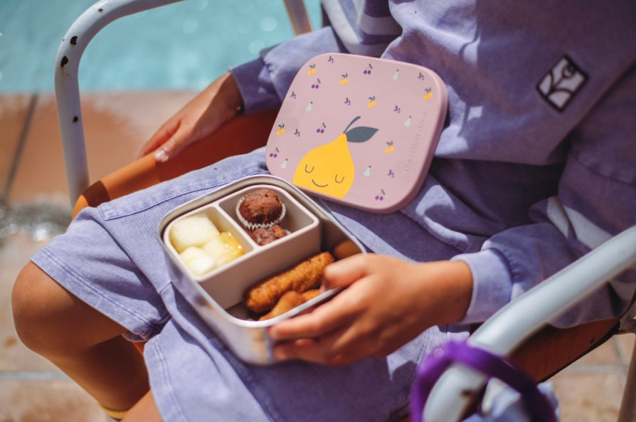 Stainless steel lunchbox FRUITY