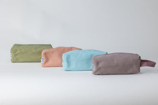 Khaki & Olive pencil case