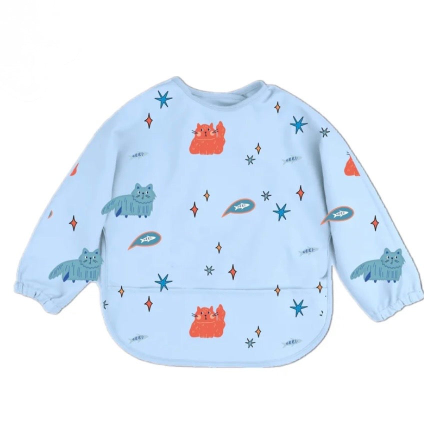 MEOWTIFUL CATS Long Sleeve Bib