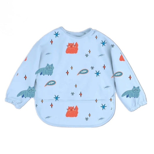 MEOWTIFUL CATS Long Sleeve Bib
