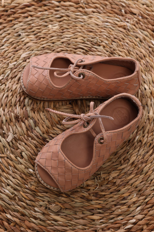 Nude Open Toe Sandals