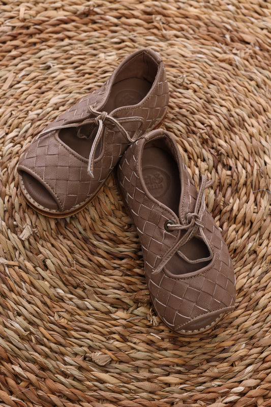 Espresso Open Toe Sandals