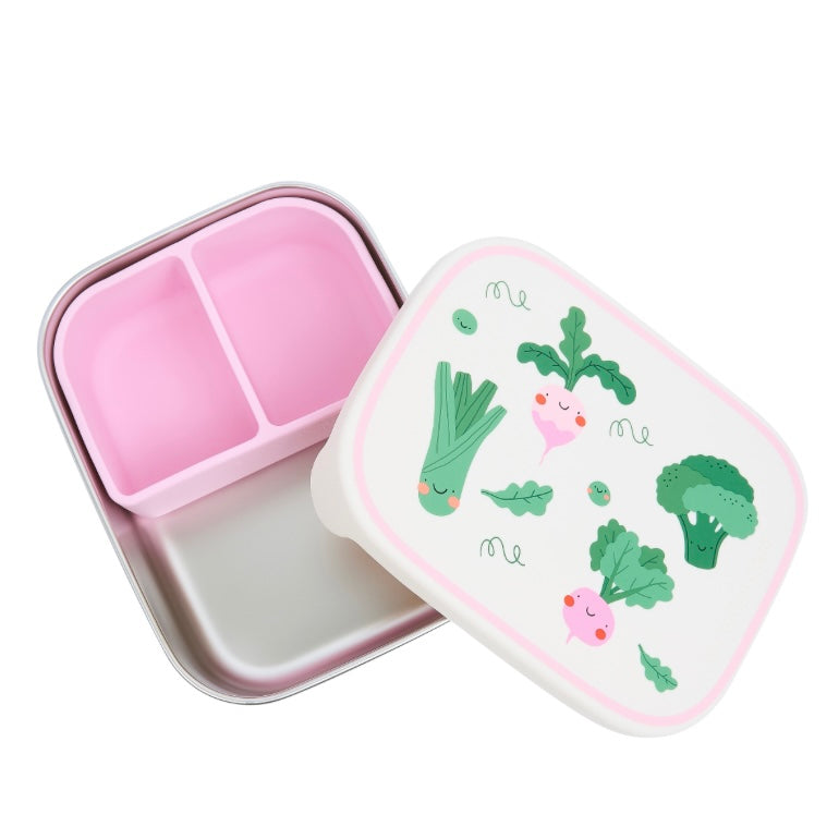 Stainless steel lunchbox VEGGIE PALS