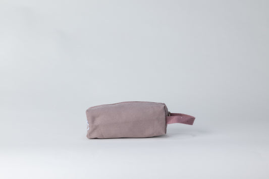 Mauve & Dusty blue pencil case