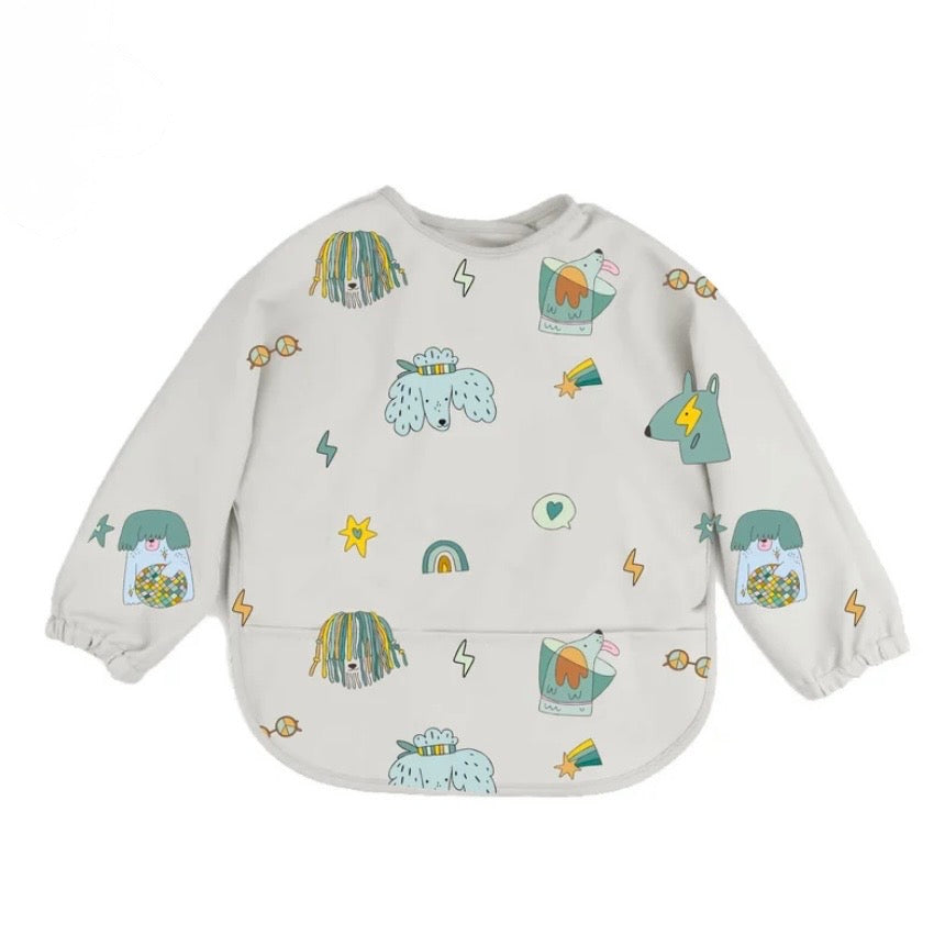 FUNKY DOGS Long Sleeve Bib