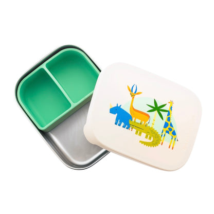 Stainless steel lunchbox CROC ROCK