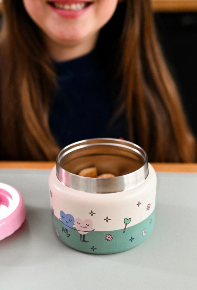 Thermo Food Jar 350 ml DANCING HEARTS