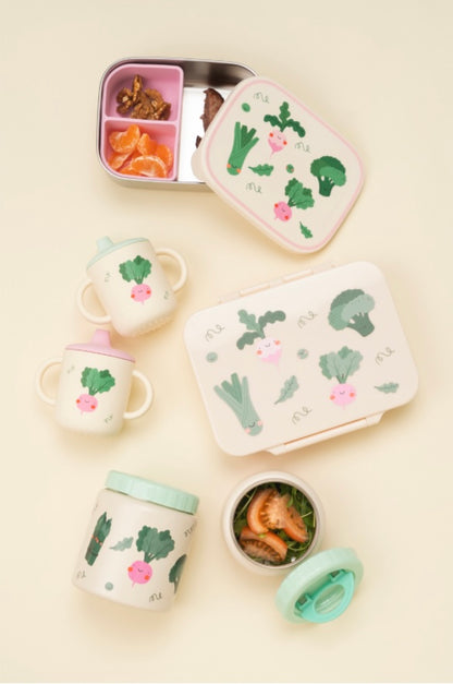 Stainless steel lunchbox VEGGIE PALS