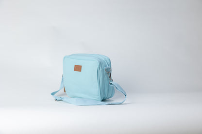 Navy & Sky blue lunchbag