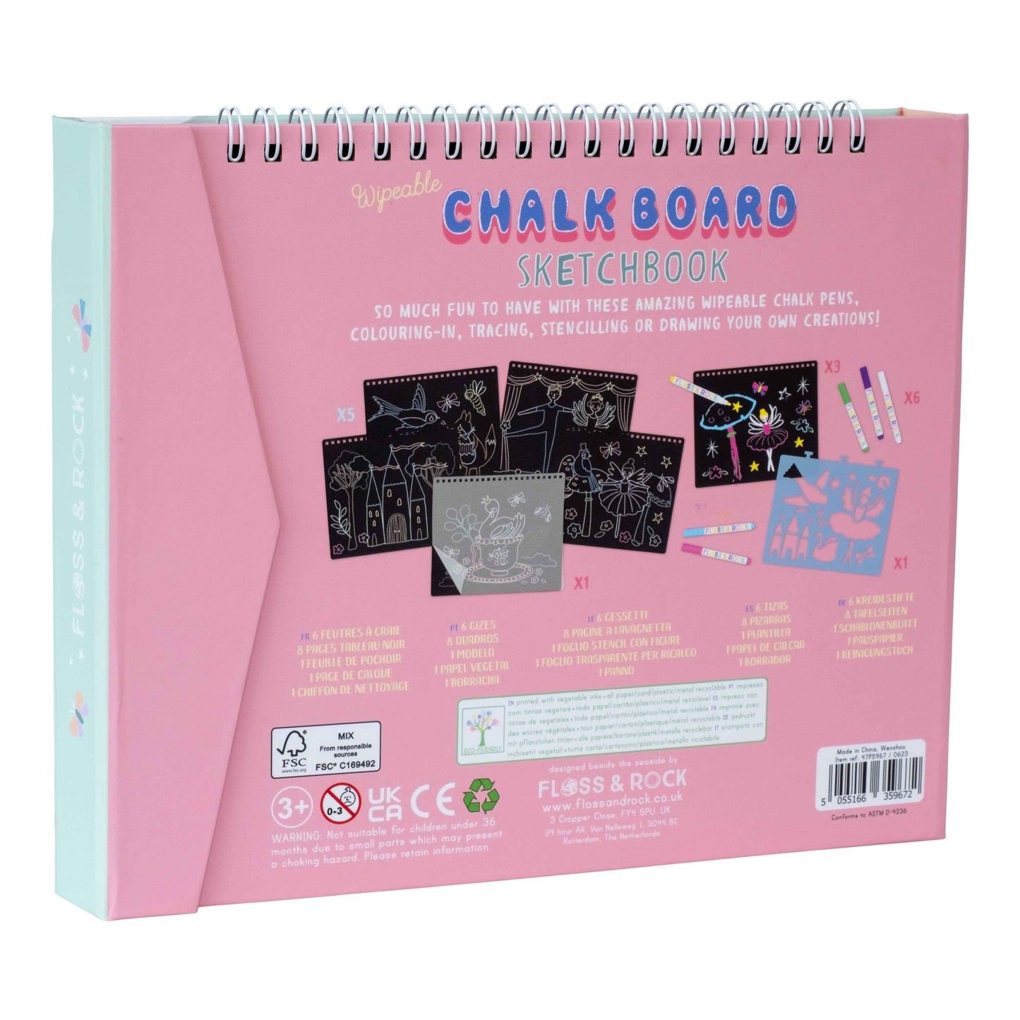 CHALK BOARD SKETCHBOOK - ENCHANTED