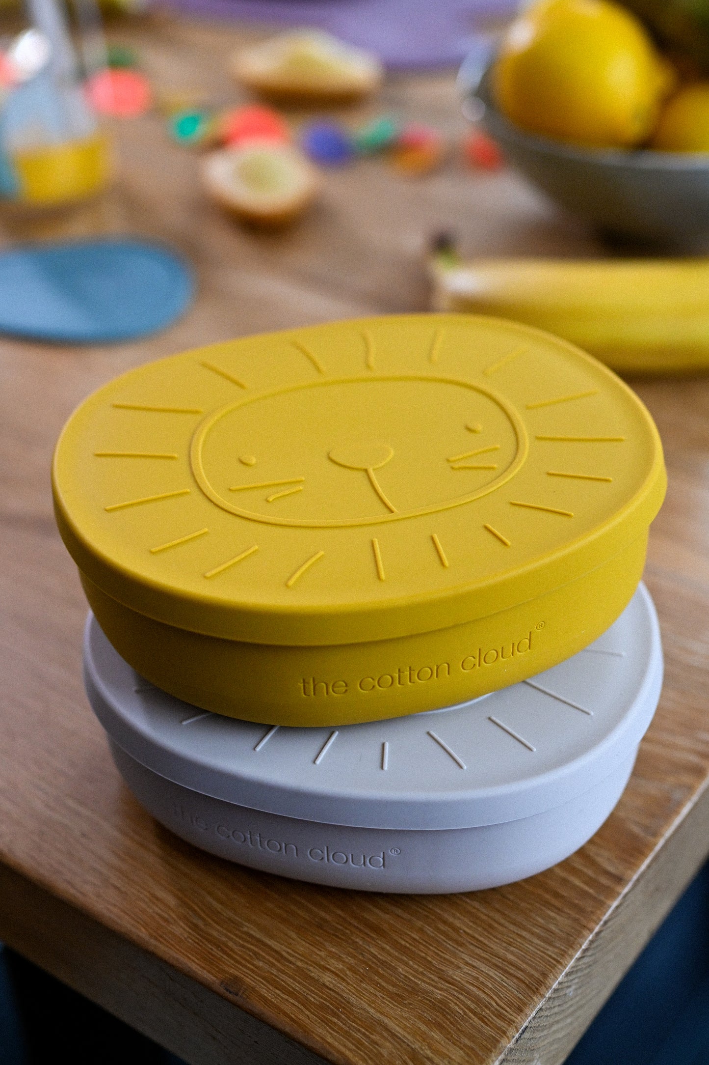 Alfie the Lion Lunchbox Mustard