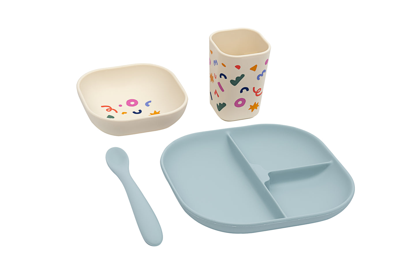 Confetti Tableware Set Cobalt