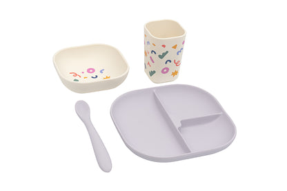 Confetti Tableware Set Lilac