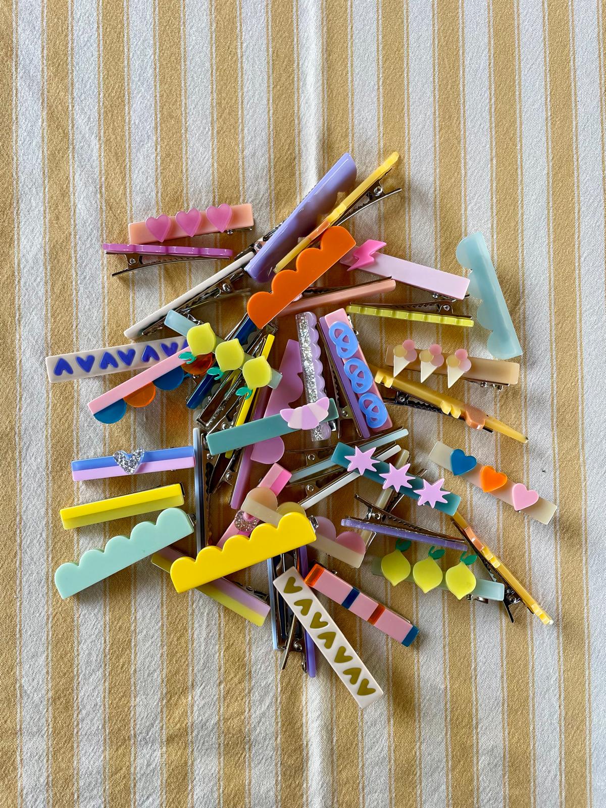 Hair Pins 3-Set Moon