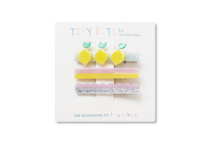 Hair Pins 3-Set Waves Lemon