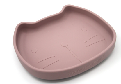 Pippa the Cat Dish Dusty Pink