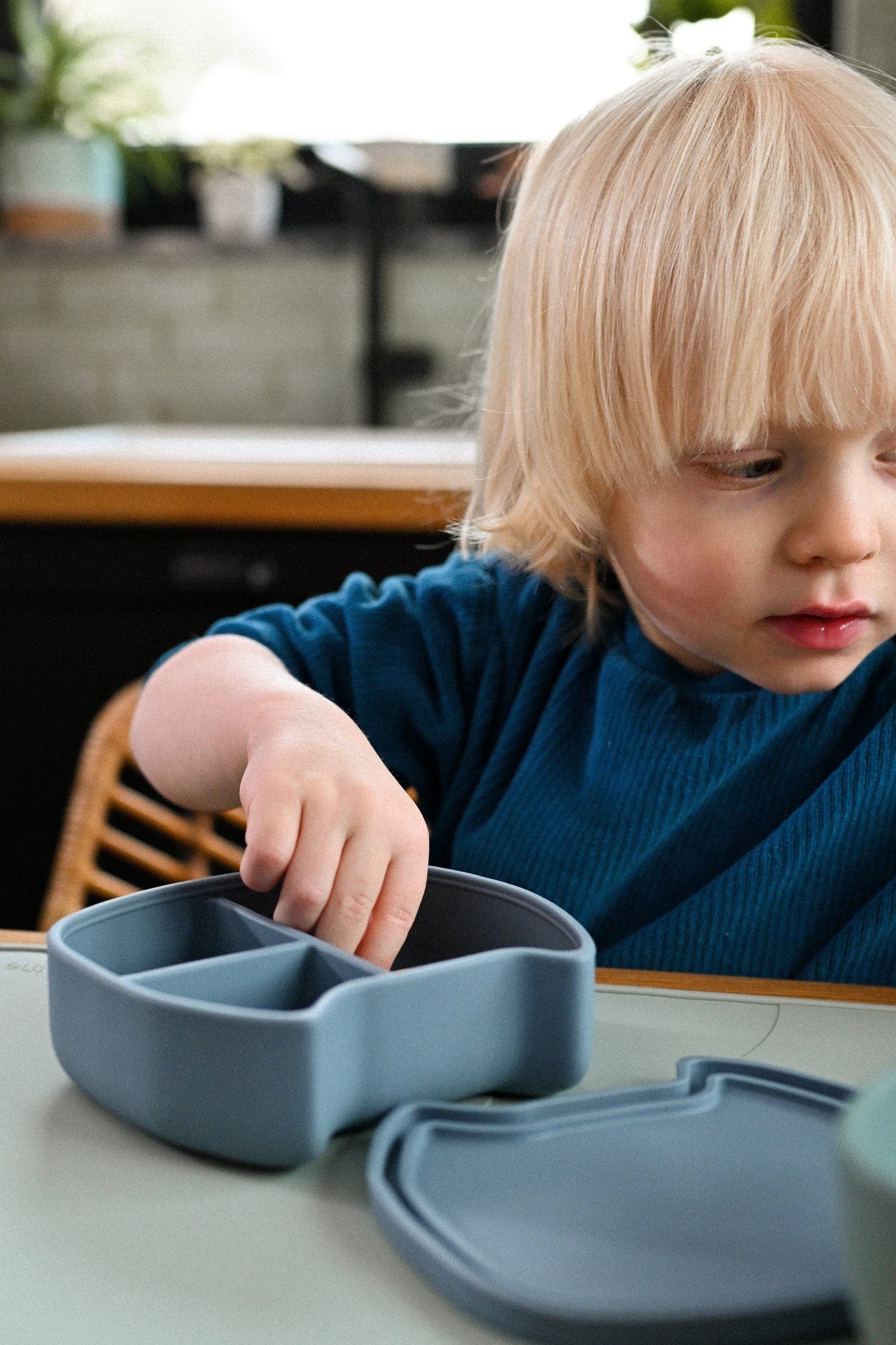 Pippa the Cat Lunchbox Smokey Blue