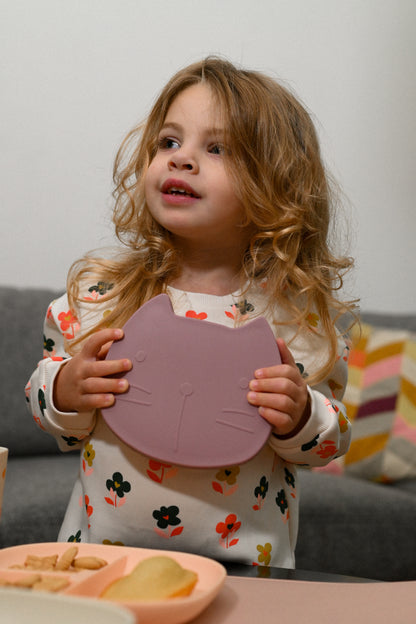 Pippa the Cat Lunchbox Dusty Pink