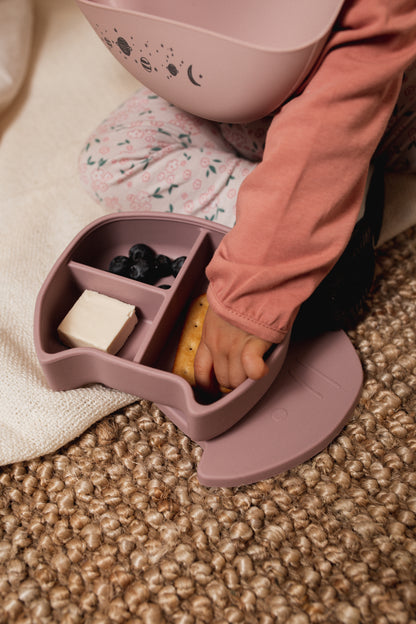 Pippa the Cat Lunchbox Dusty Pink