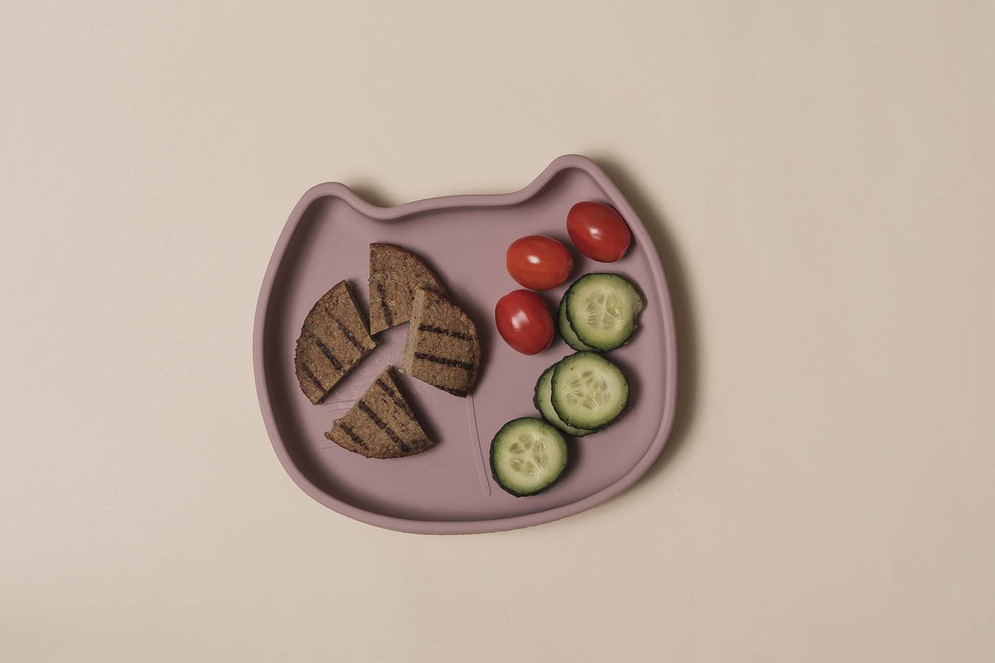 Pippa the Cat Dish Dusty Pink