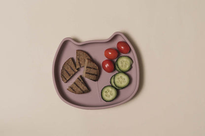 Pippa the Cat Dish Dusty Pink