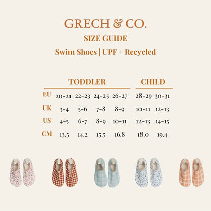 Scandi Floral swim shoes