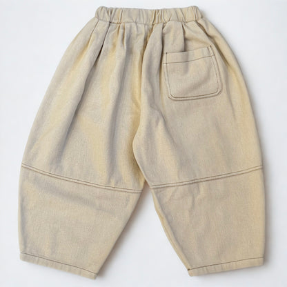 Casual barrel leg trousers