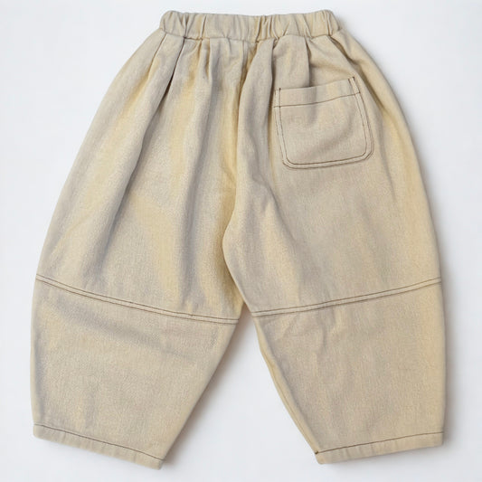 Casual barrel leg trousers