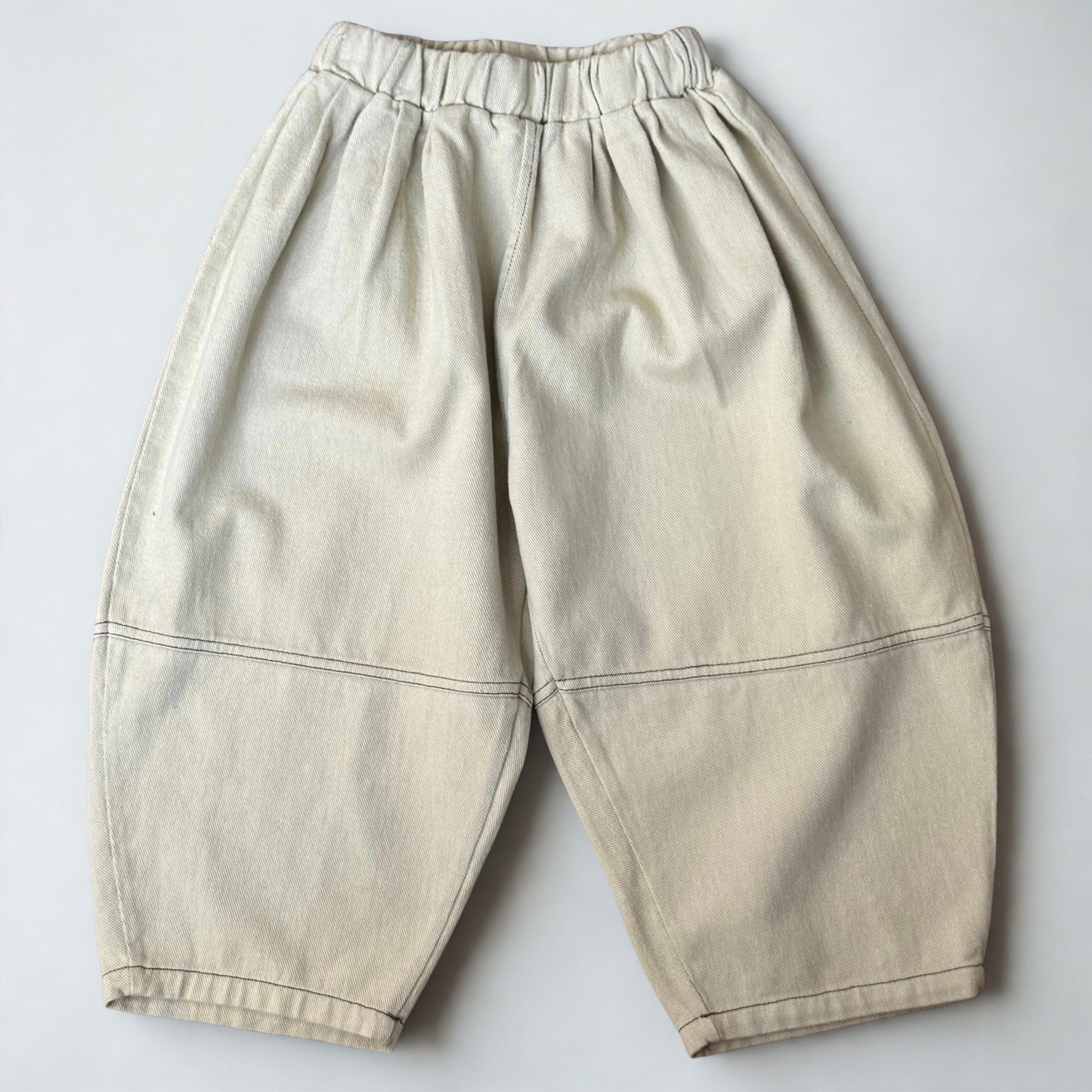 Casual barrel leg trousers