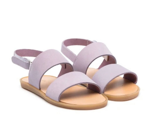Double Strap Sandals Lavender